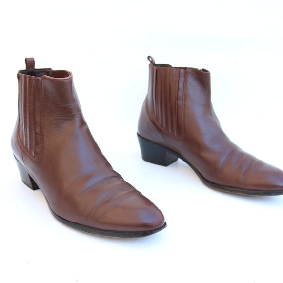 J. Crew cowboy ankle boots size 10 - Picture 2 of 7